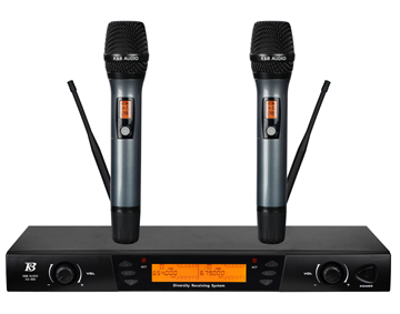 真分集一拖二手持娱乐话筒---XS-880